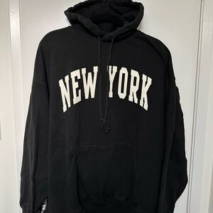 Brandy Melville Black New York Hoodie